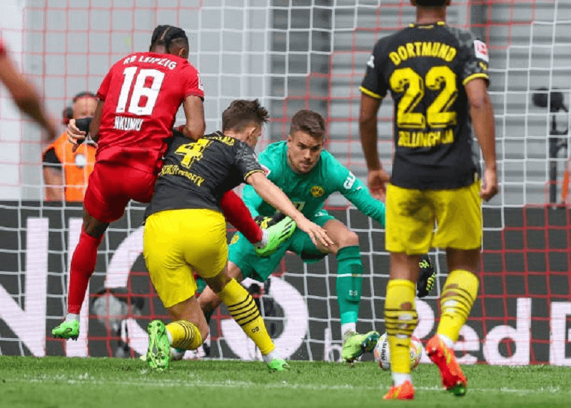 Dortmund thua RB Leipzig