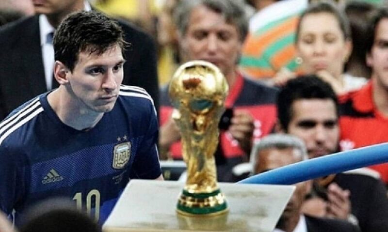 Lionel Messi và cúp vàng world cup