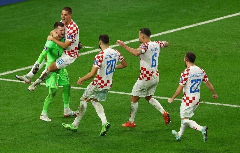 croatia tiến vào bán kết world cup