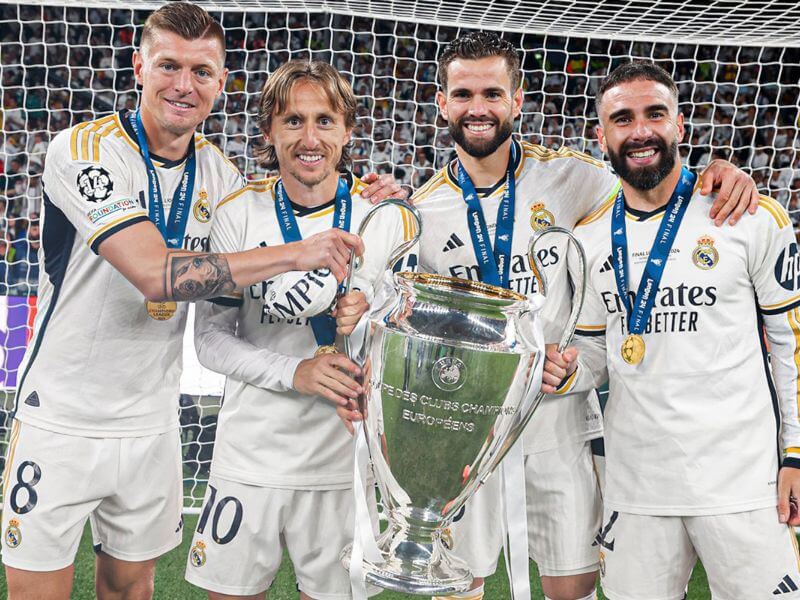 Real Madrid đánh bại Dortmund tại cúp C1