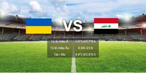 soi kèo Ukraine U23 Vs Iraq U23
