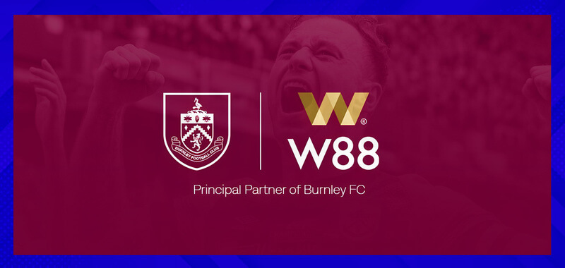 W88 tài trợ CLB Burnley